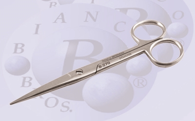 B 270 Skin Scissor 4 3 4 12 1 Cm Straight Sharp Sharp Point